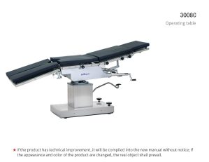 ME-3008C MECHANICAL OPERATING TABLE