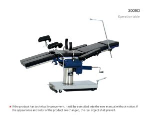 ME-3009D HYDRAULIC OPERATING TABLE